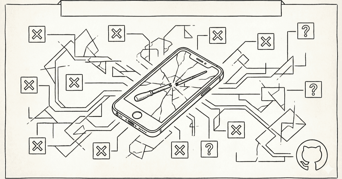 GitHub issues list showing Maestro flakiness problems