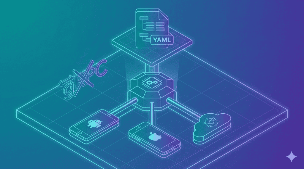 Architecture diagram showing maestro-runner's three-driver design